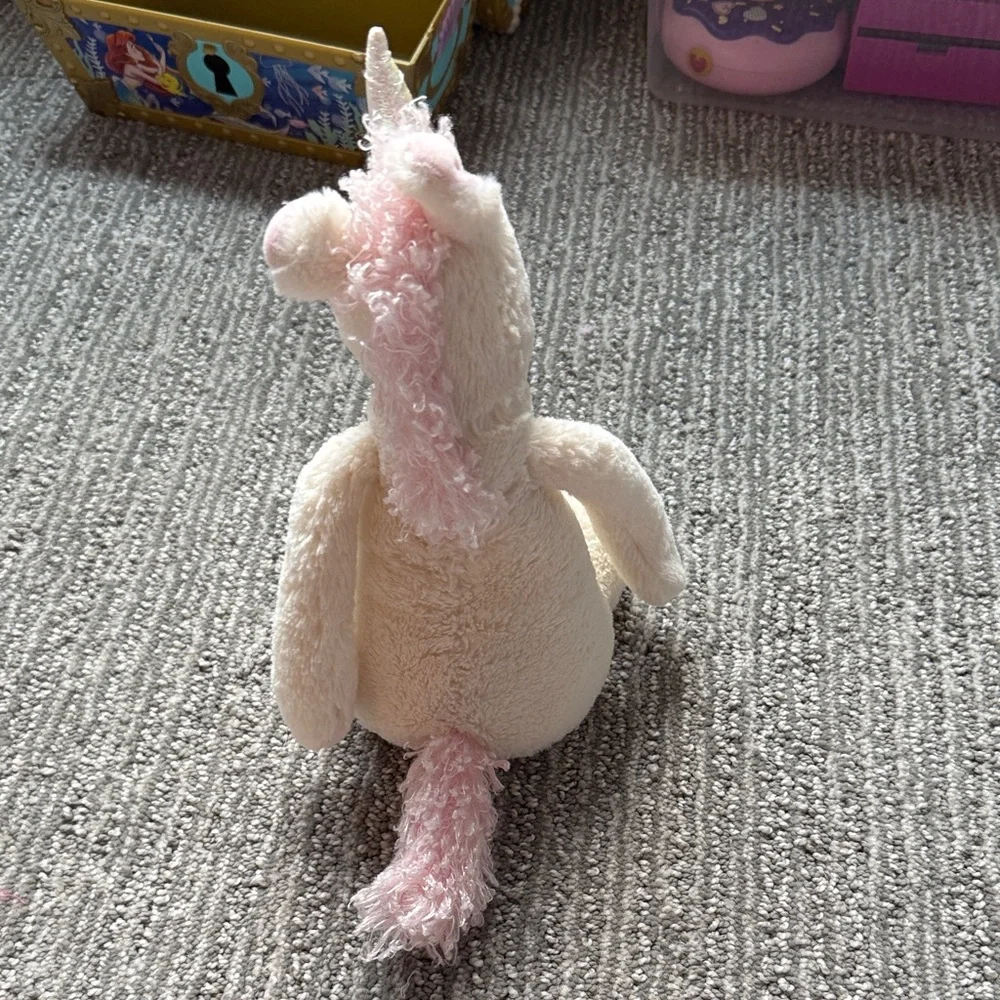 Jellycat Cream Unicorn Plush - Picture 2 of 3